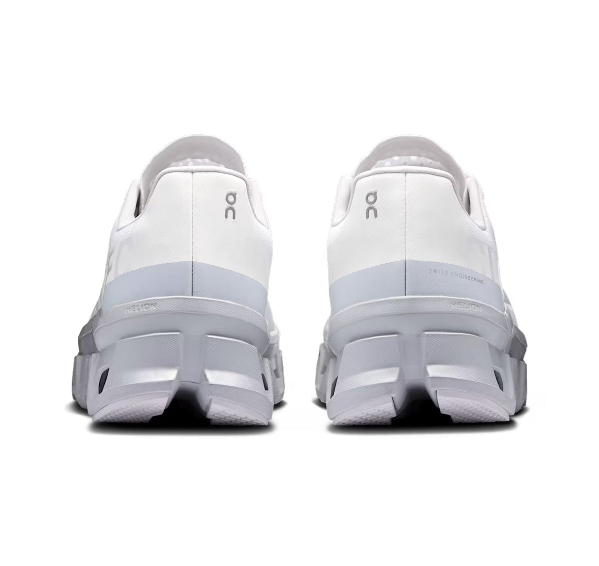 On Men's Cloudmonster White/Glacier Running Shoes