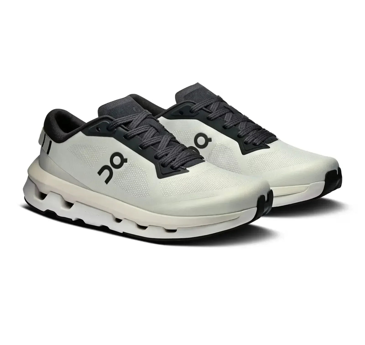 On Women's Cloudzone Ice/Black Lifestyle Sneakers