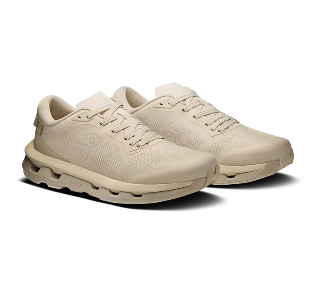 On Women's Cloudzone Pearl/Truffle Lifestyle Sneakers