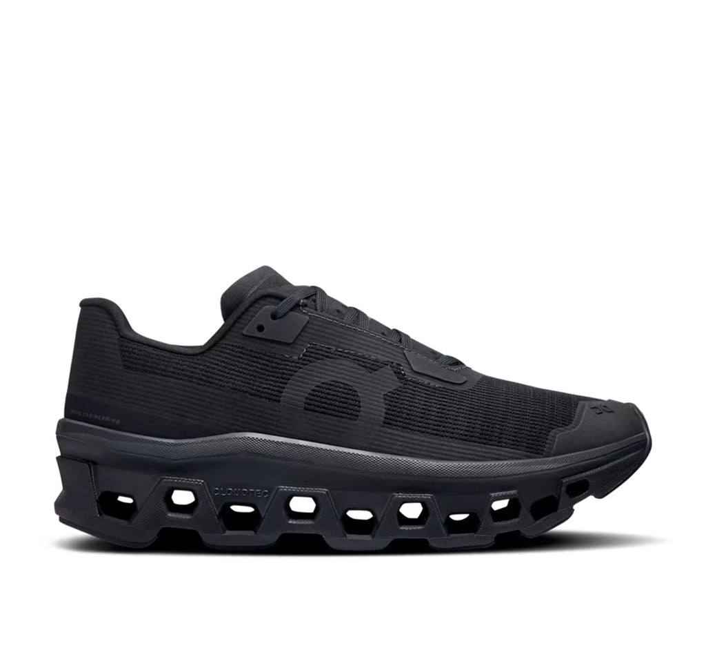 On Women's Cloudmonster Void Black Running Shoes