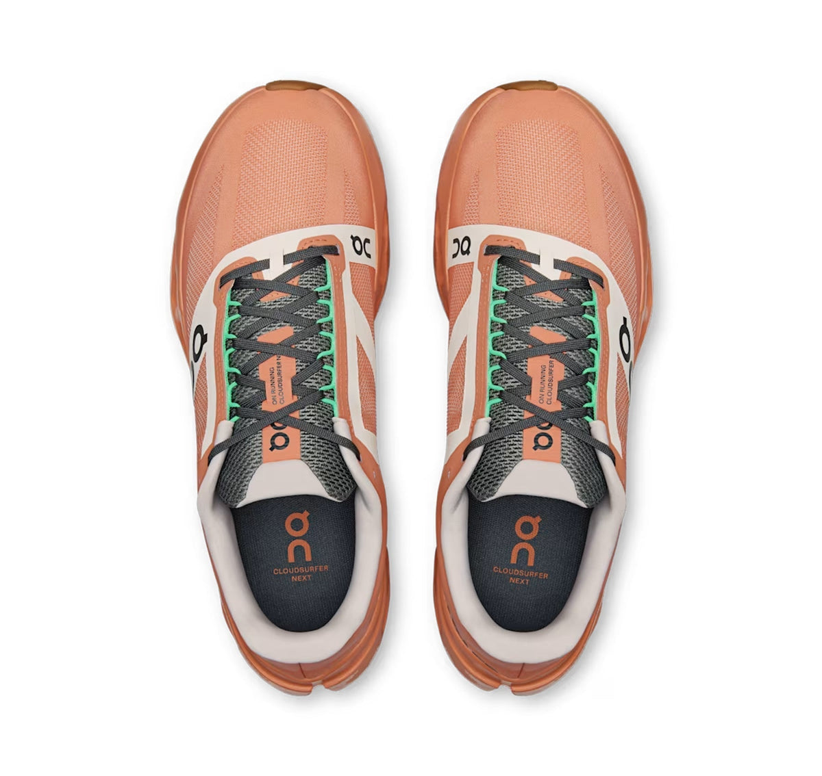 On Women's Cloudsurfer Next Z5 Canyon/White Running Shoes