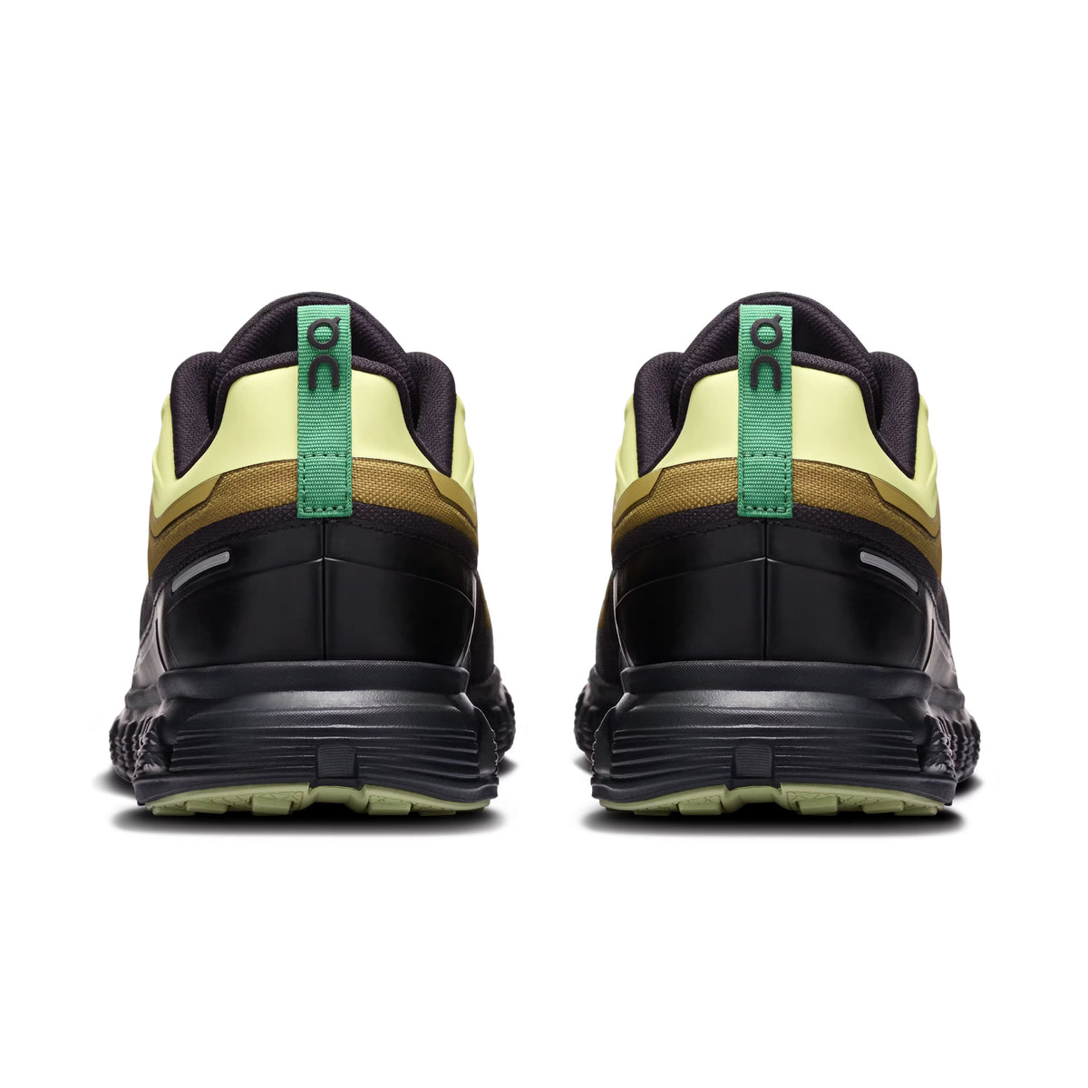 On Men's Cloud 6 Geo Waterproof Limelight/Safari Lifestyle Sneakers