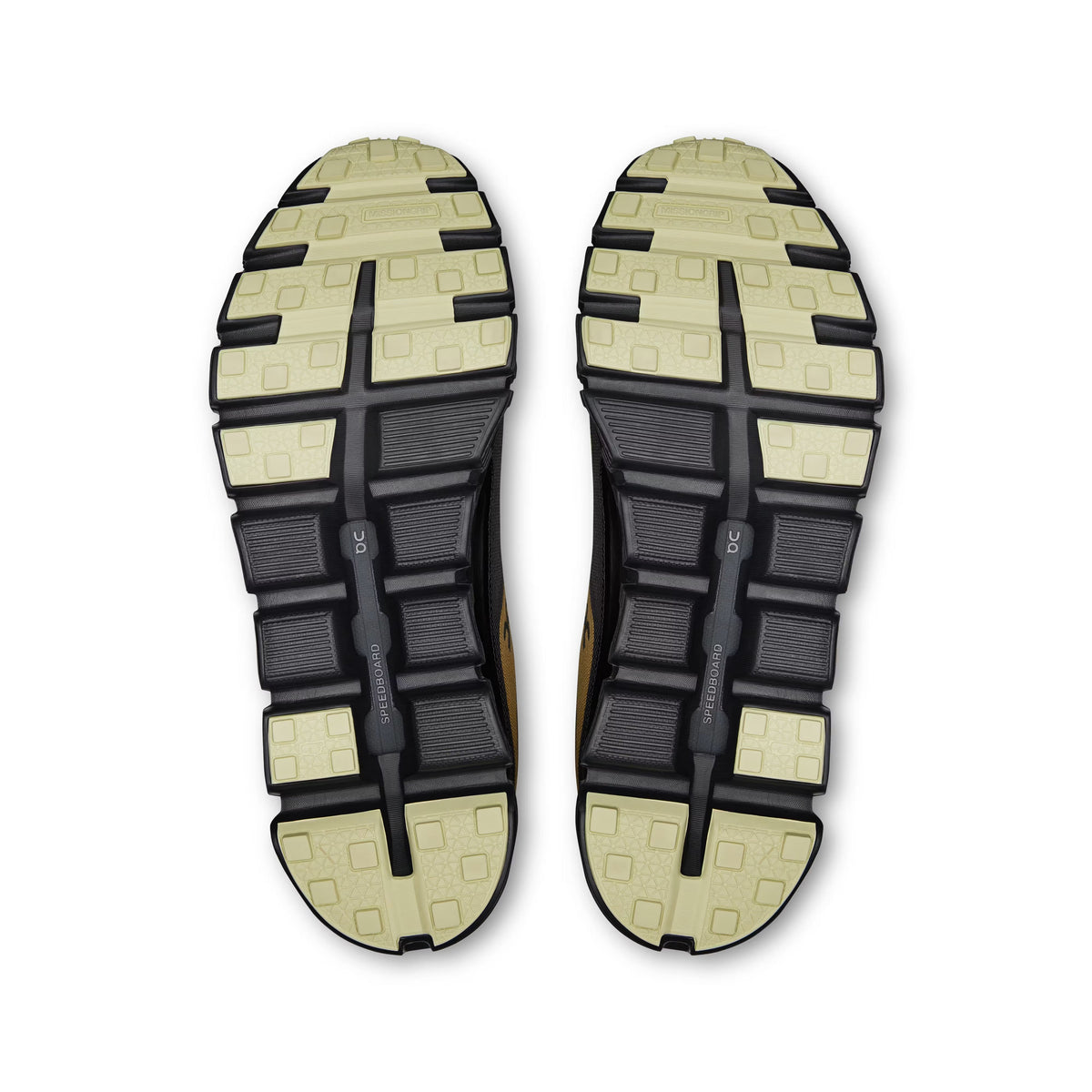 On Men's Cloud 6 Geo Waterproof Limelight/Safari Lifestyle Sneakers