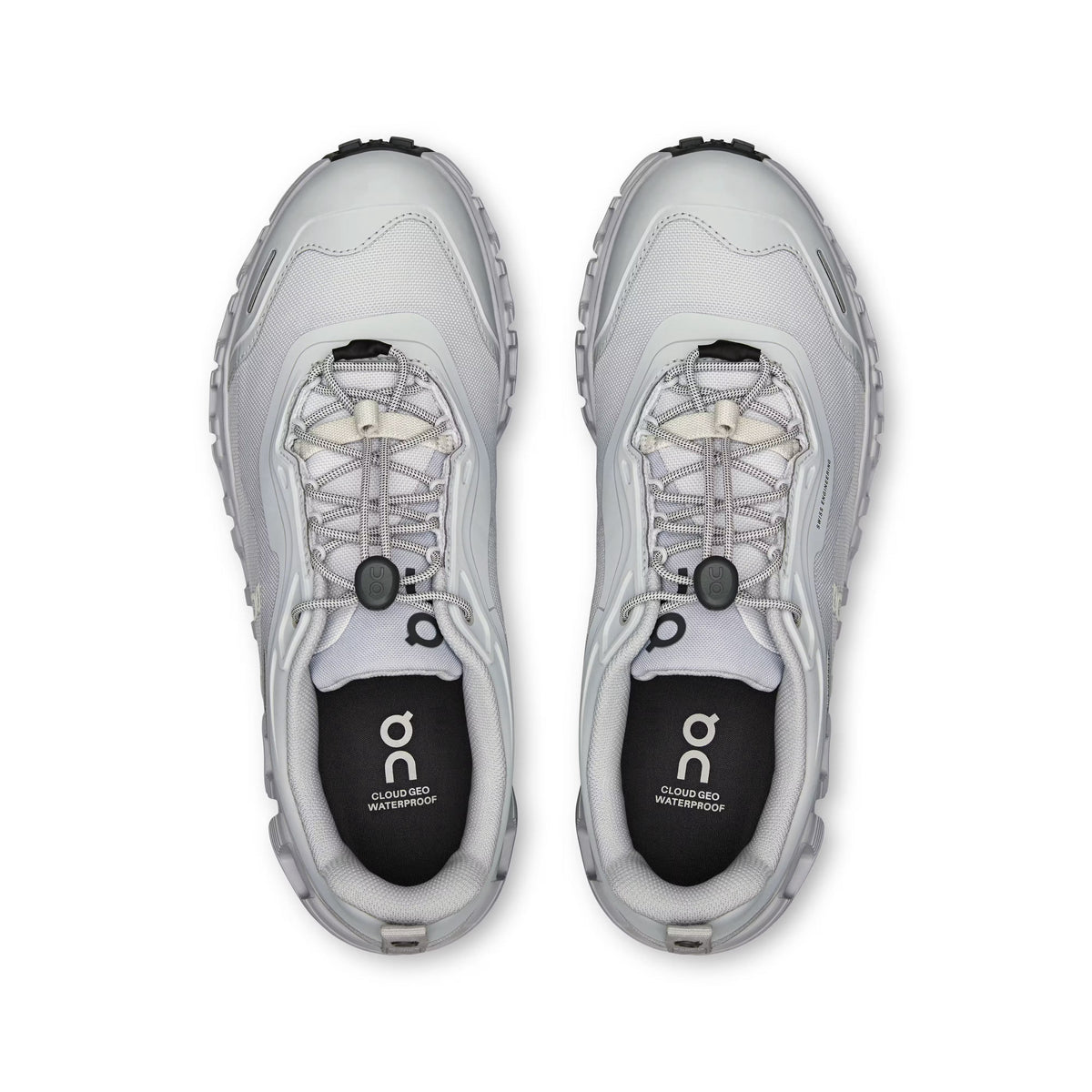 On Women's Cloud 6 Geo Waterproof Wolf/Wolf Lifestyle Sneakers