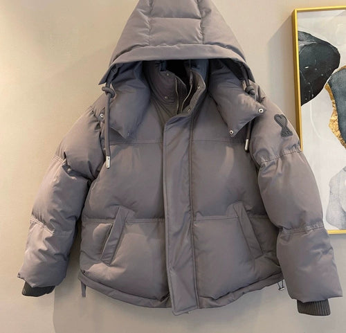 AMI Paris Hooded Quilted Puffer Jacket — hero