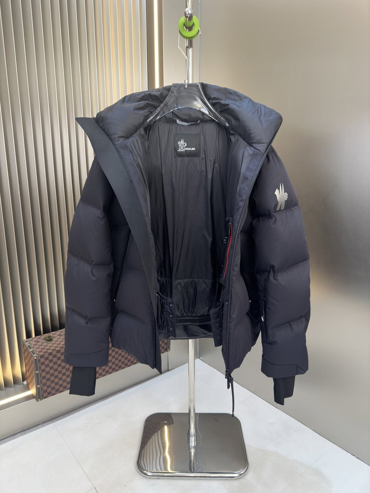 Moncler Hooded Quilted Puffer Coat — front