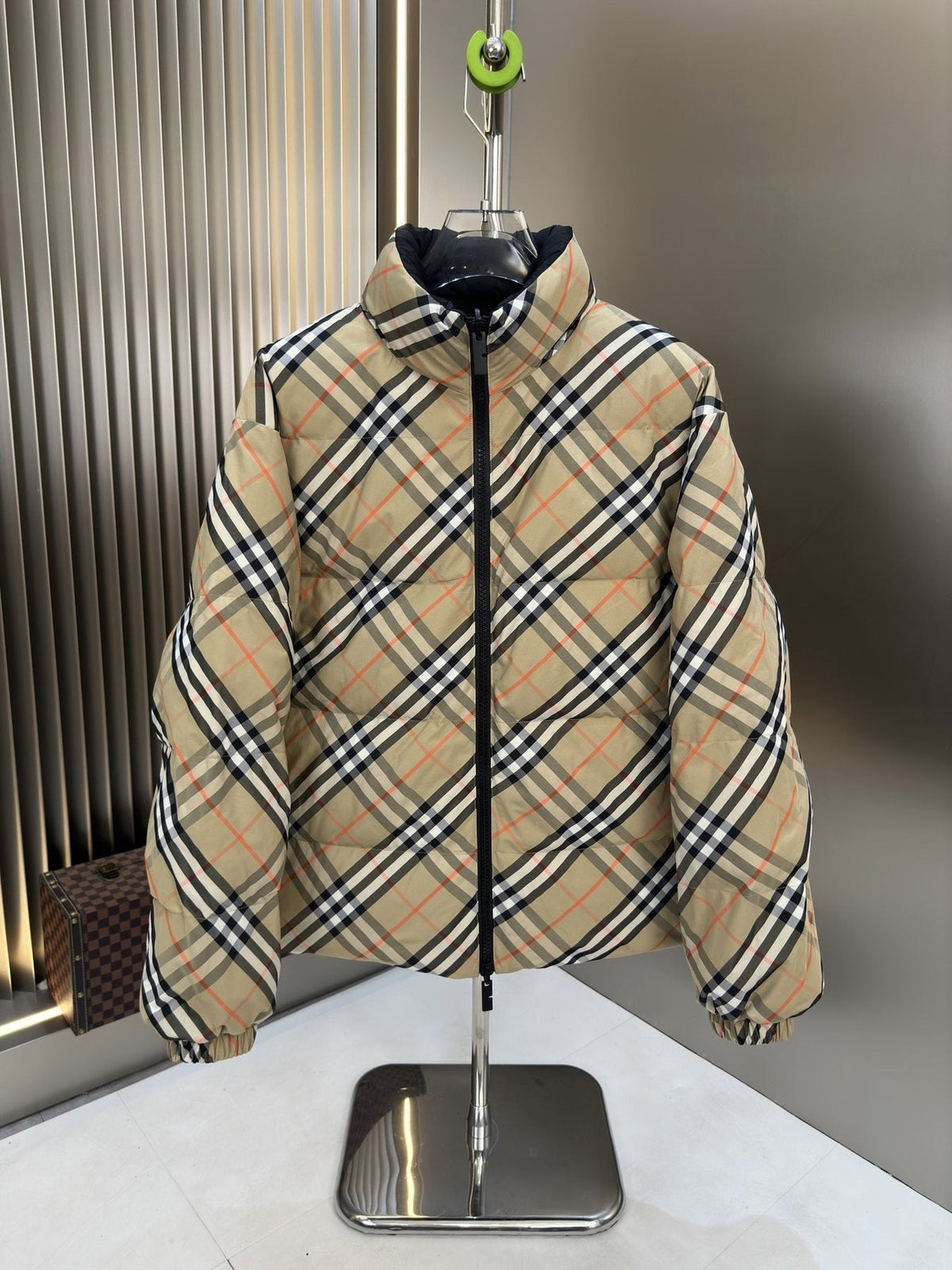 Burberry Reversible Hooded Puffer Jacket — front