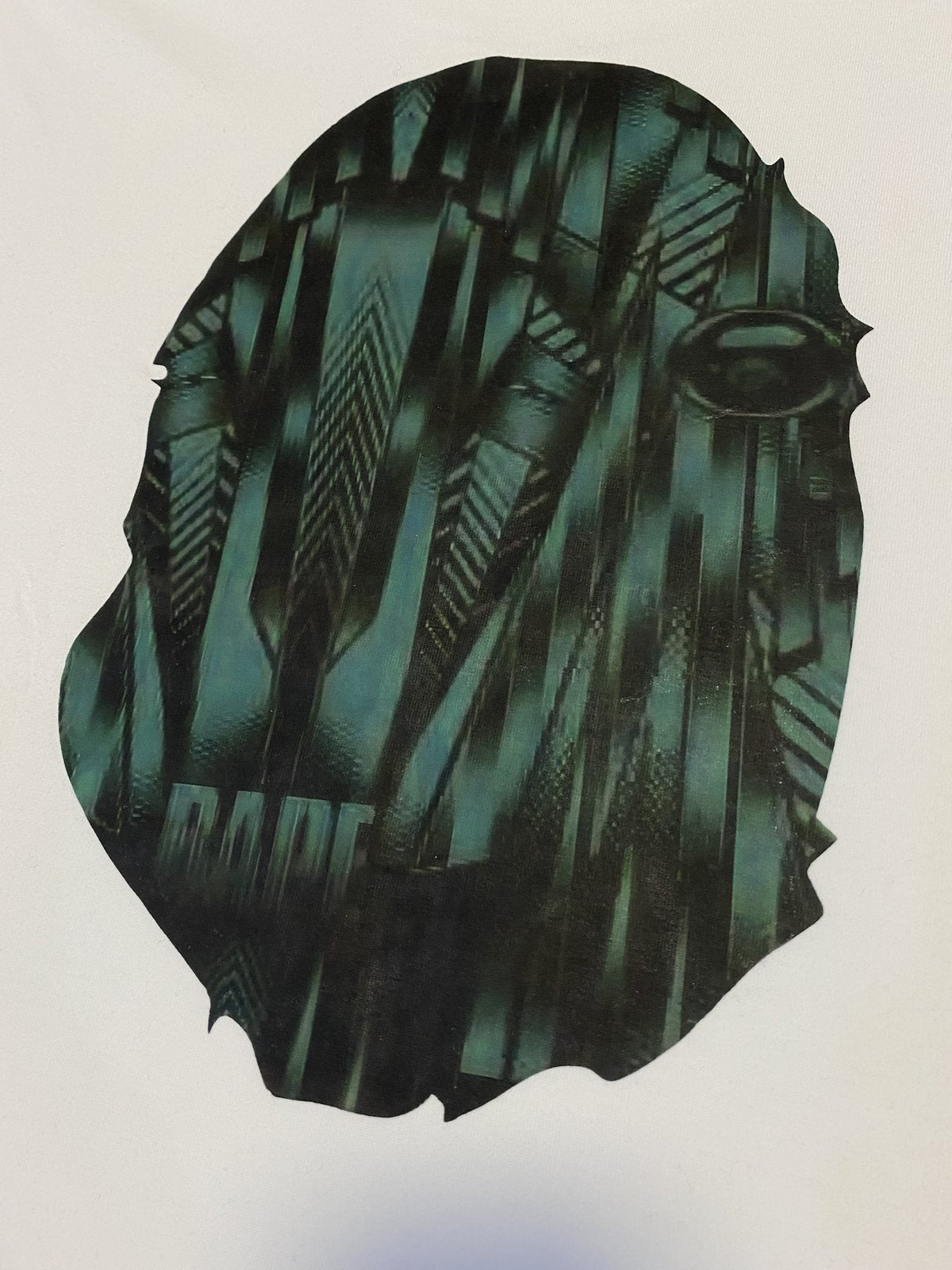 BAPE Ape Head Graphic Short-Sleeve T-Shirt — fabric_closeup