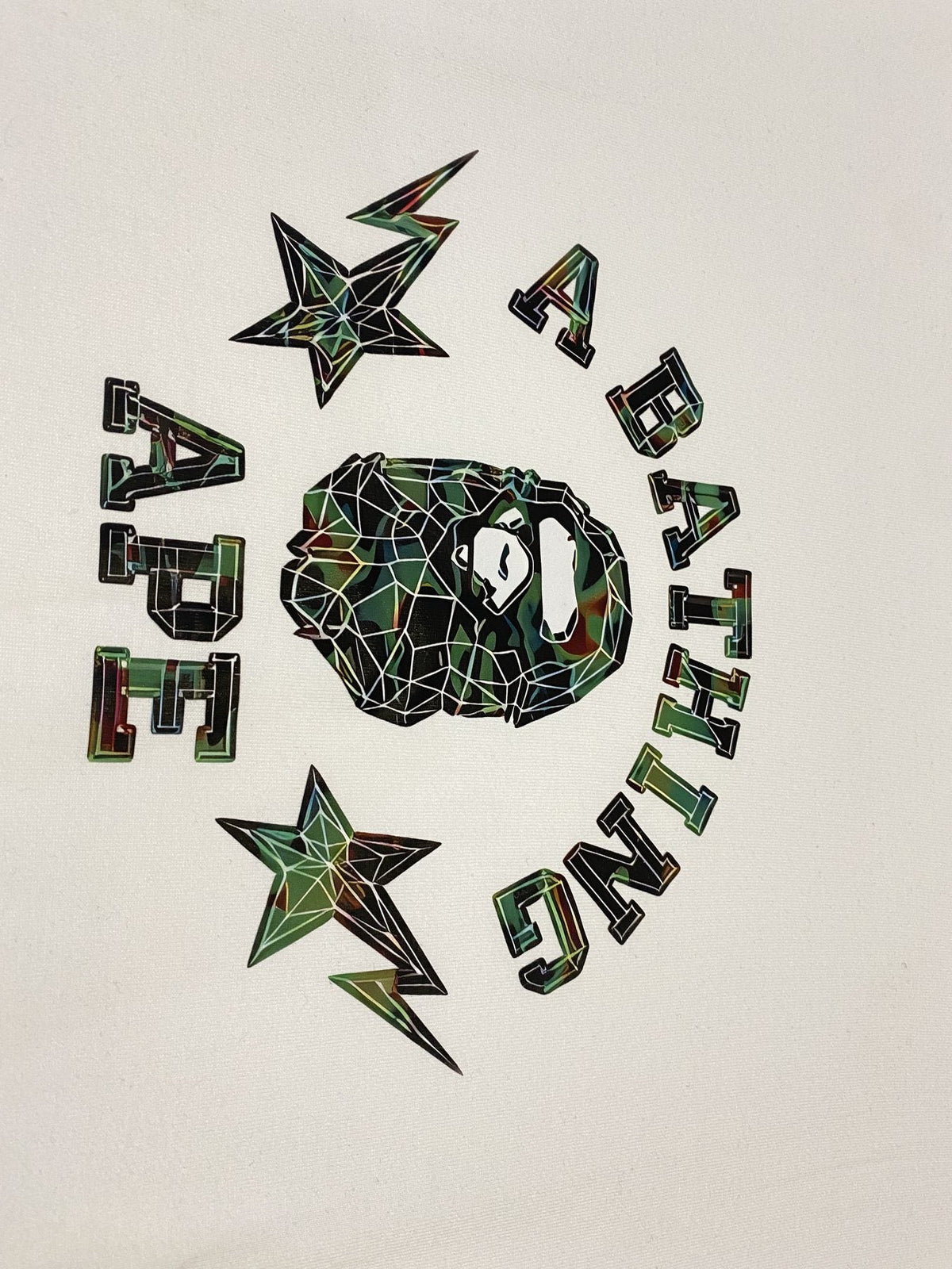 BAPE Front Graphic Short-Sleeve T-Shirt — detail