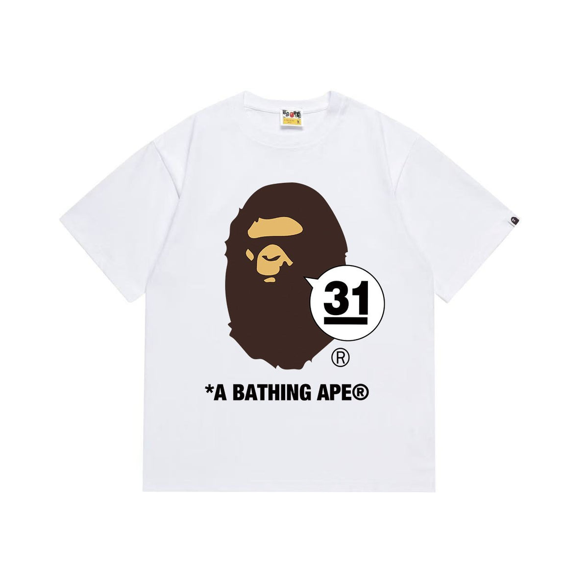 BAPE Ape Head 31 Graphic T-Shirt — front