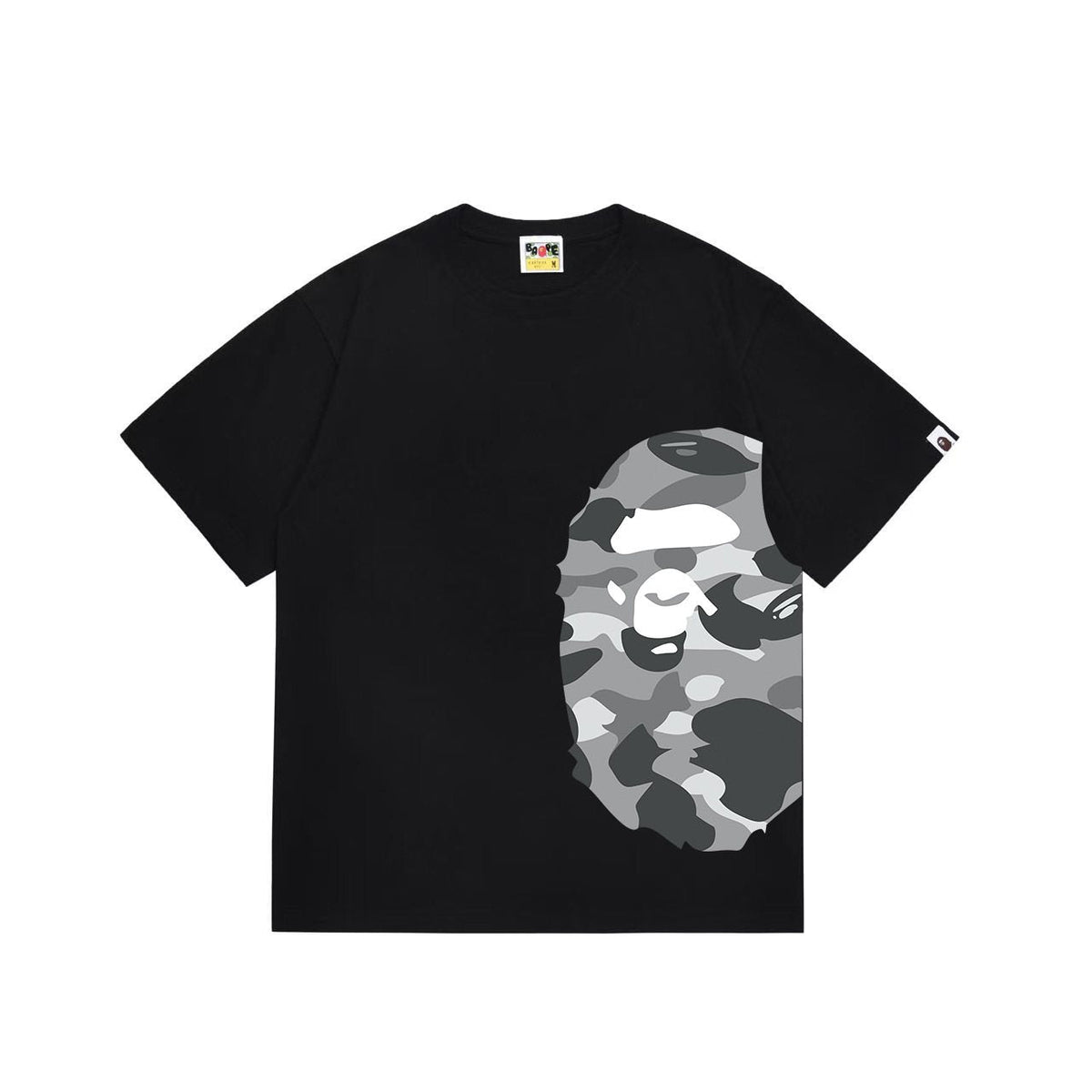 BAPE Camo Ape Head Side Graphic T-Shirt — front