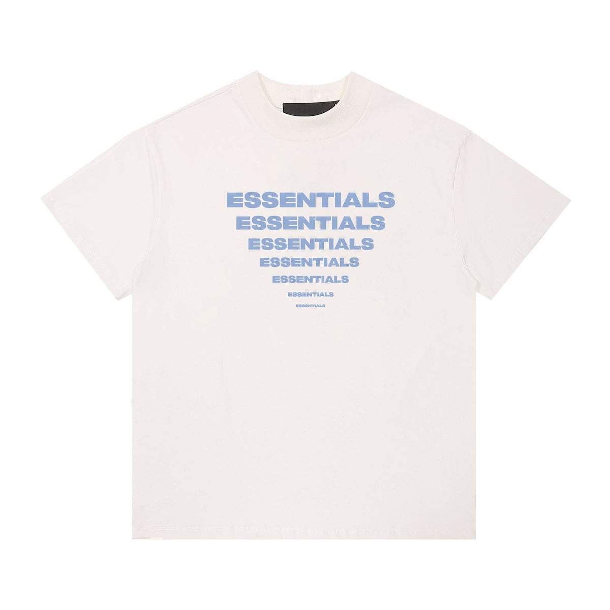 ESSENTIALS Repeated Graphic Short-Sleeve T-Shirt — front