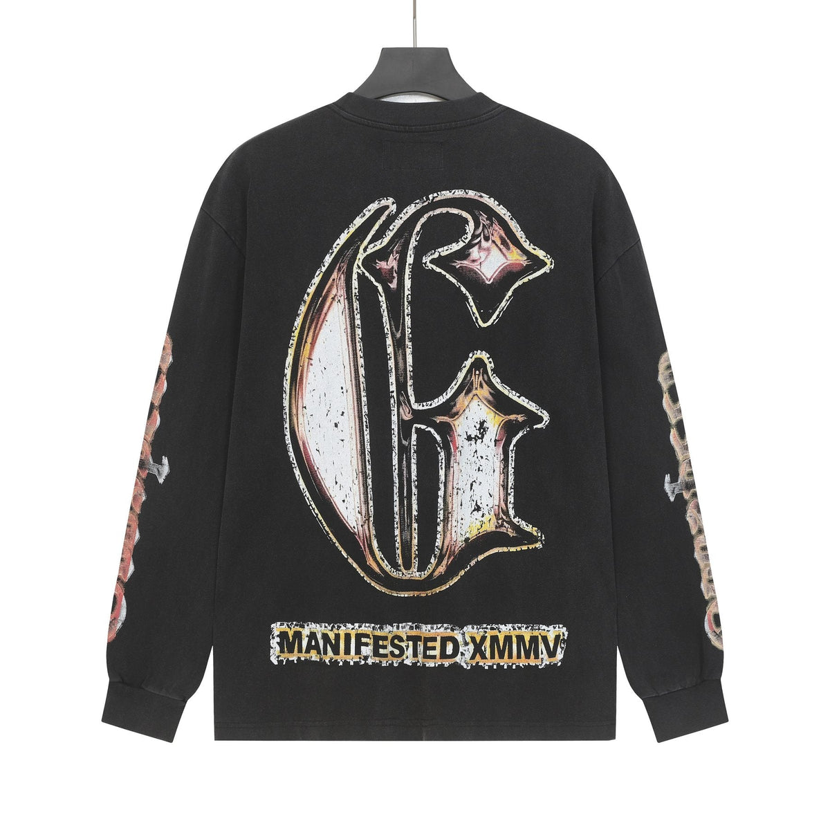 Godspeed Washed Rock Graphic Long-Sleeve T-Shirt — back