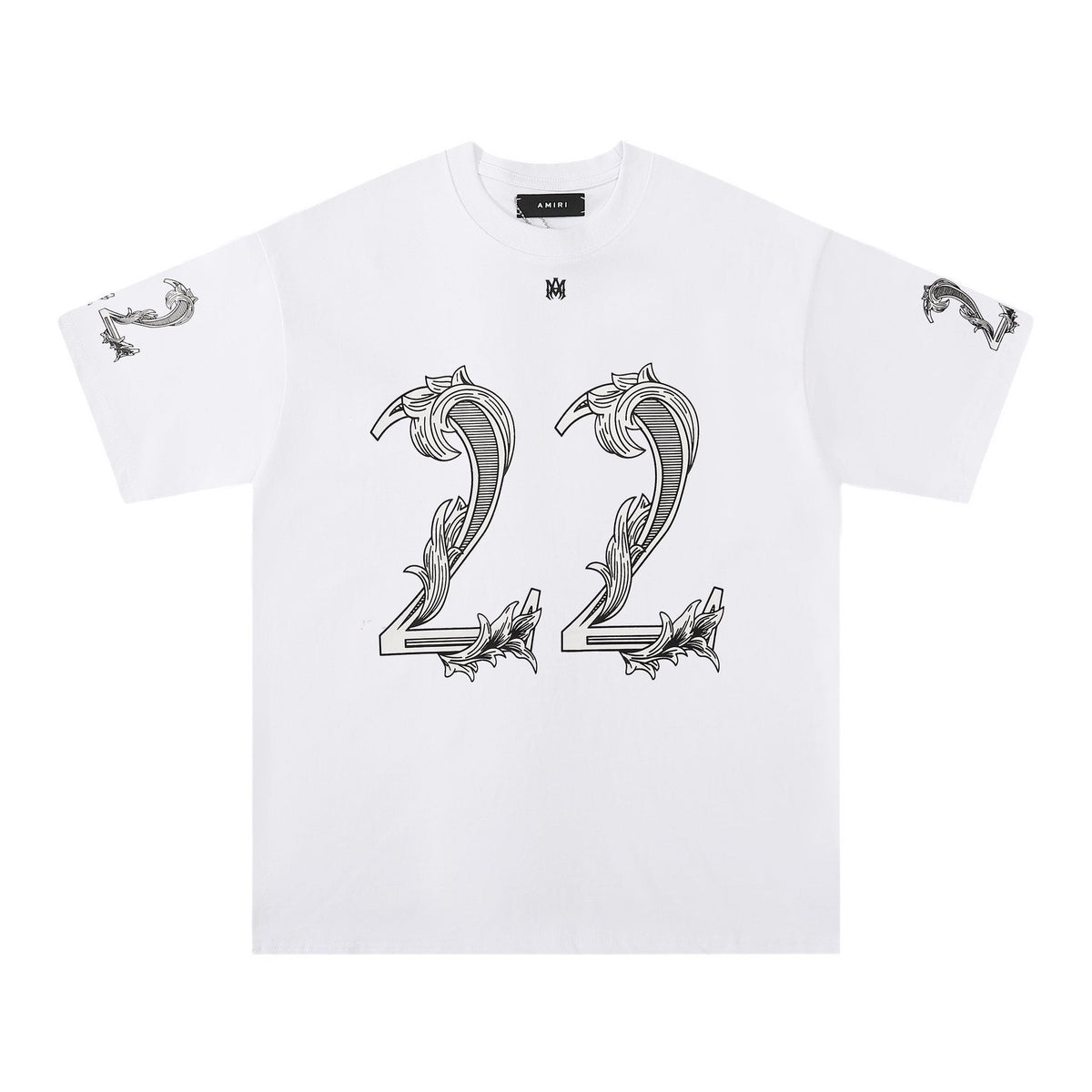 AMIRI Number Graphic Short-Sleeve T-Shirt — front