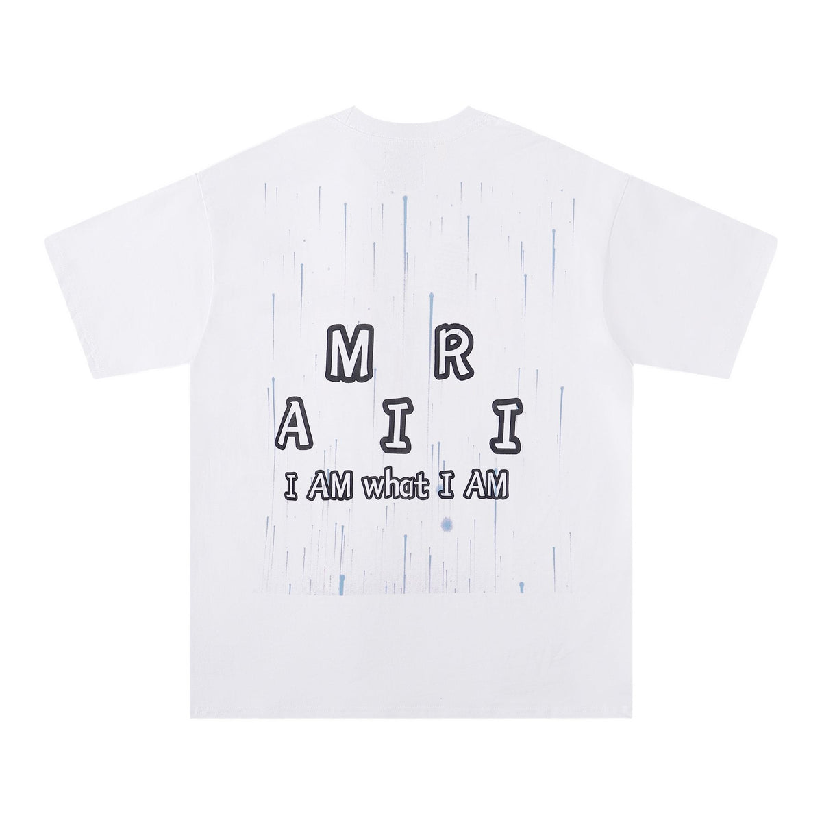 AMIRI Letter Graphic Short-Sleeve T-Shirt — back