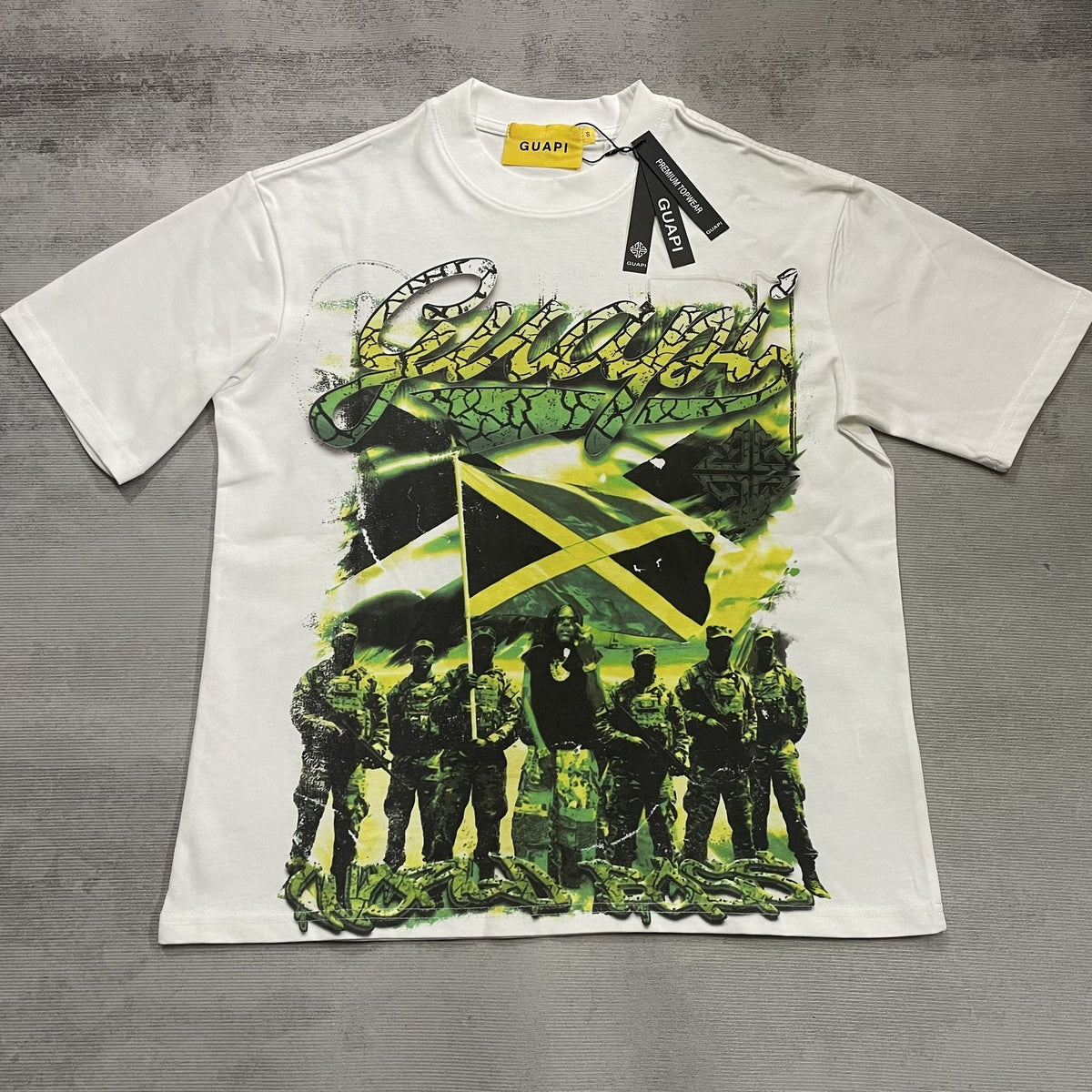 GUAPI World Boss Graphic Short-Sleeve T-Shirt — front