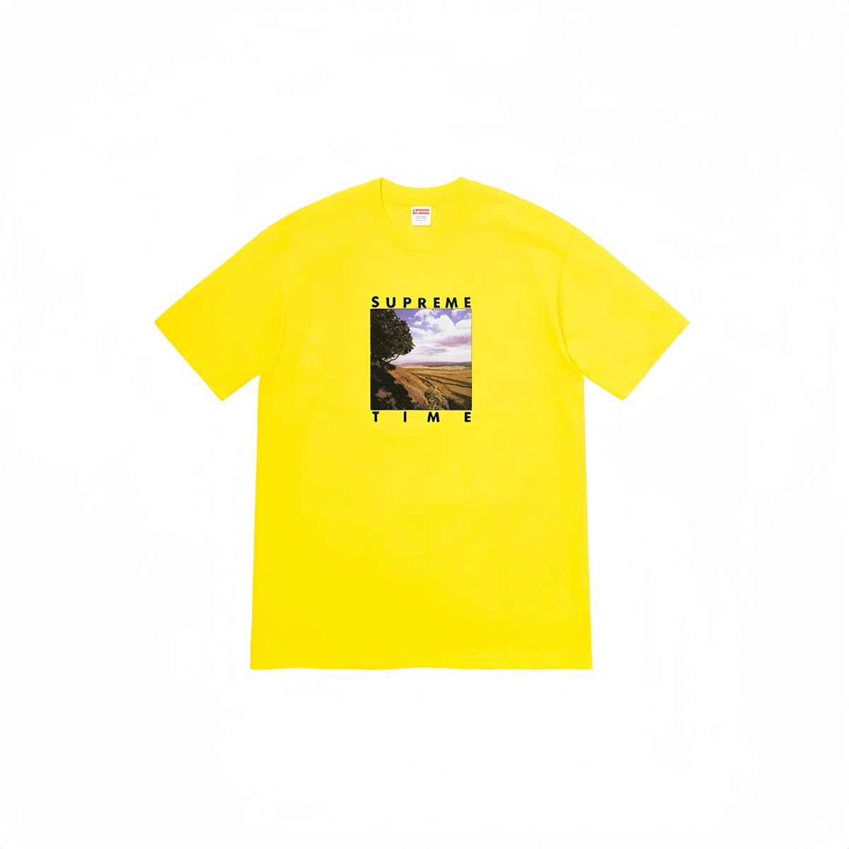 Supreme Time Landscape Graphic T-Shirt — front