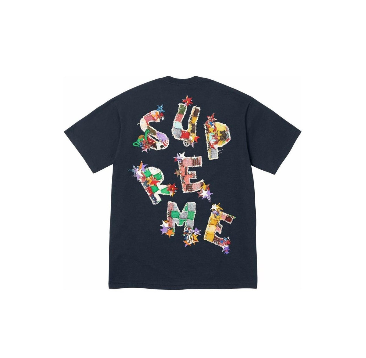 Supreme Letter Graphic Short-Sleeve T-Shirt — back