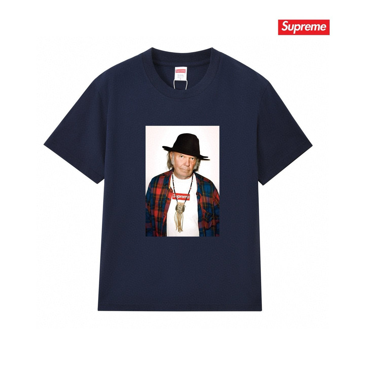 Supreme Portrait Graphic Short-Sleeve T-Shirt — front