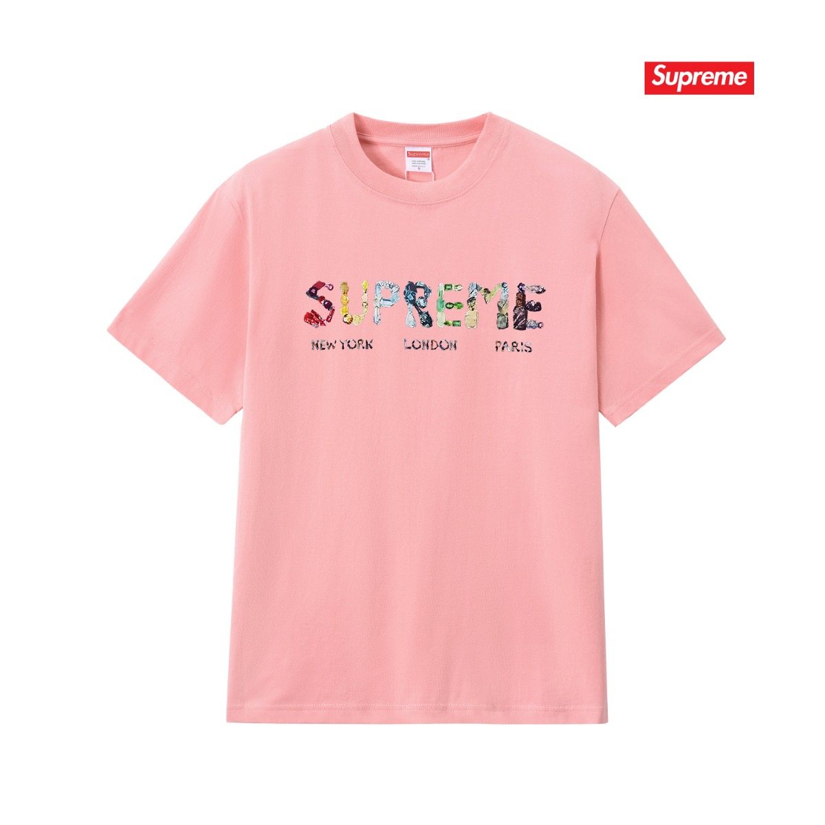 Supreme Chest Graphic Short-Sleeve T-Shirt — front