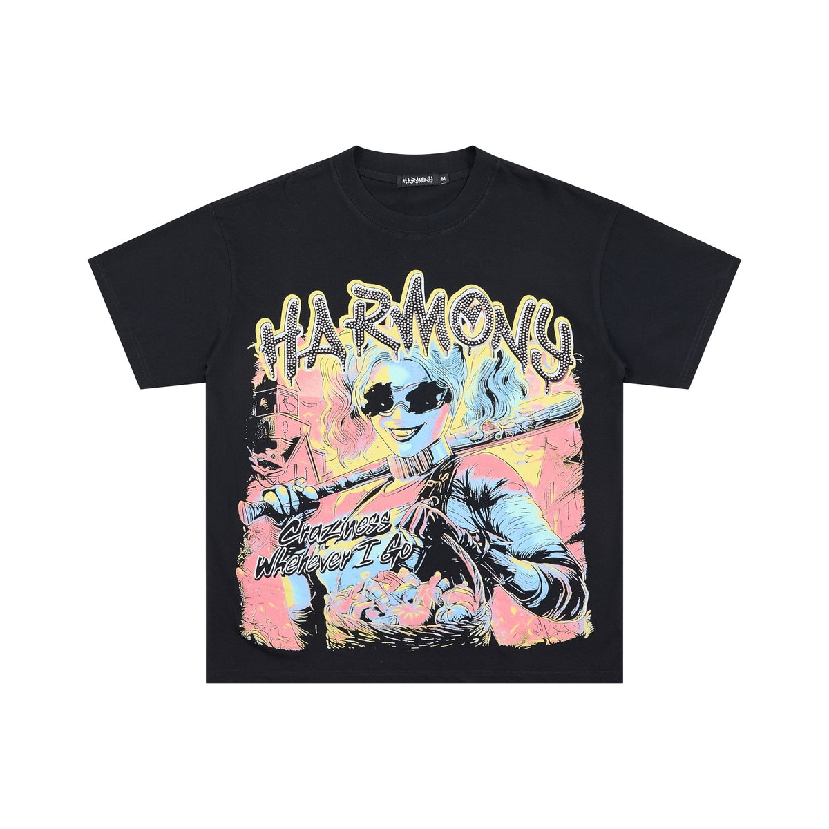 HARMONY Anime Graphic Short-Sleeve T-Shirt — hero