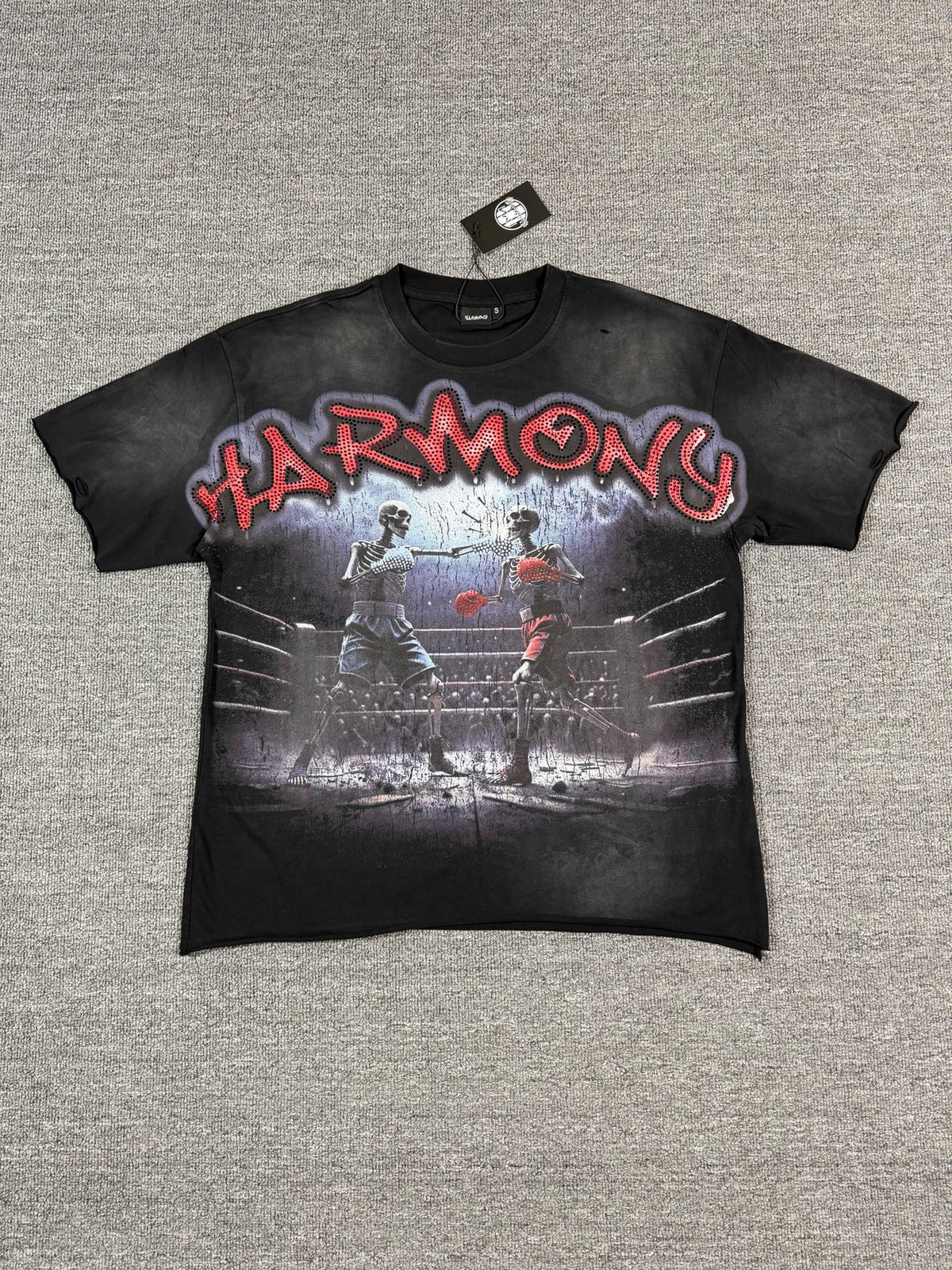 HARMONY New Age Boxing Graphic T-Shirt — front