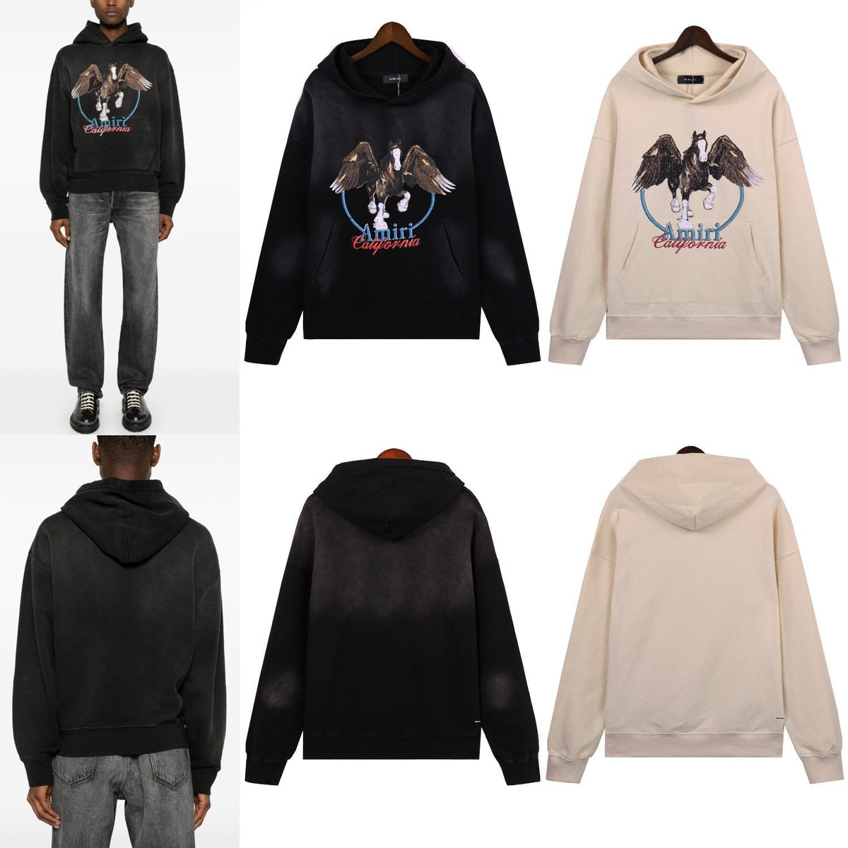 AMIRI Pegasus Graphic Hoodie — context