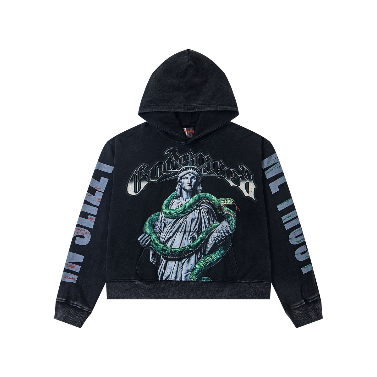 Godspeed Top 5 Slizzy Graphic Hoodie — front