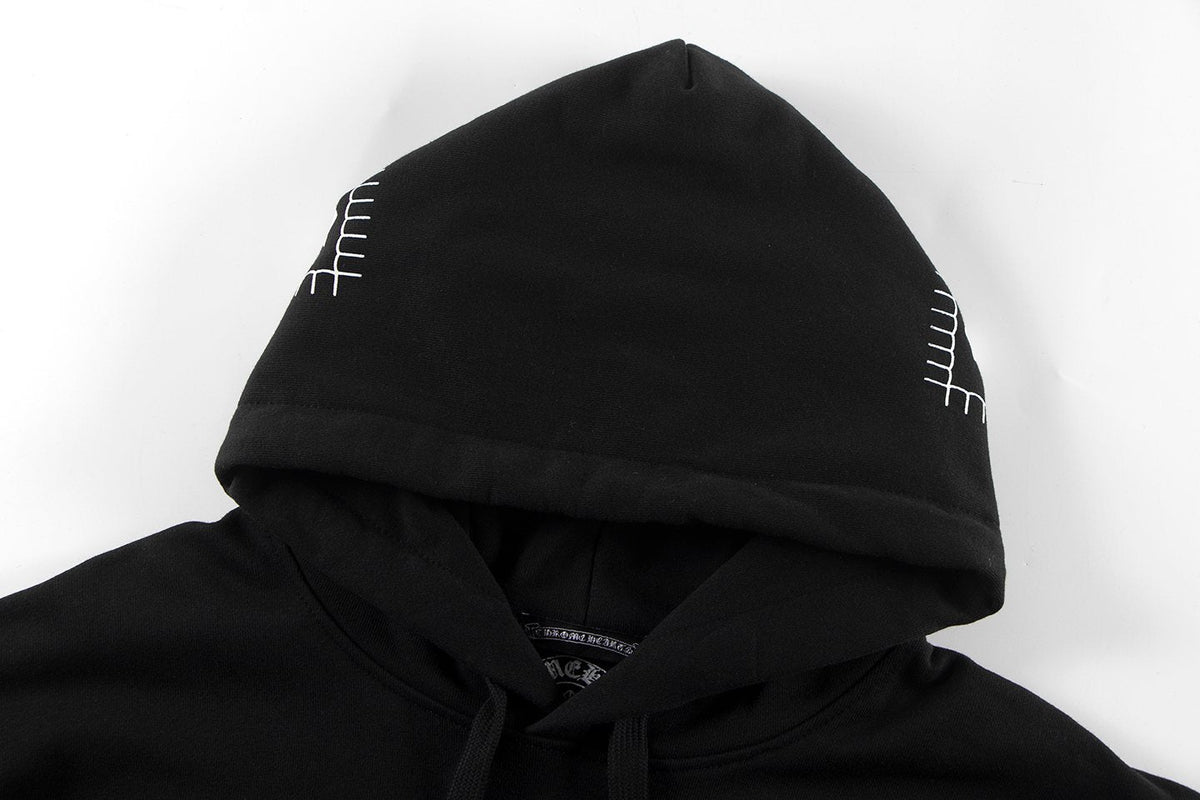 Chrome Hearts Cartoon Figure Graphic Hoodie — detail