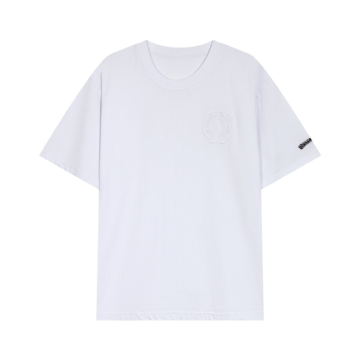 Chrome Hearts Horseshoe Floral Graphic T-Shirt — front