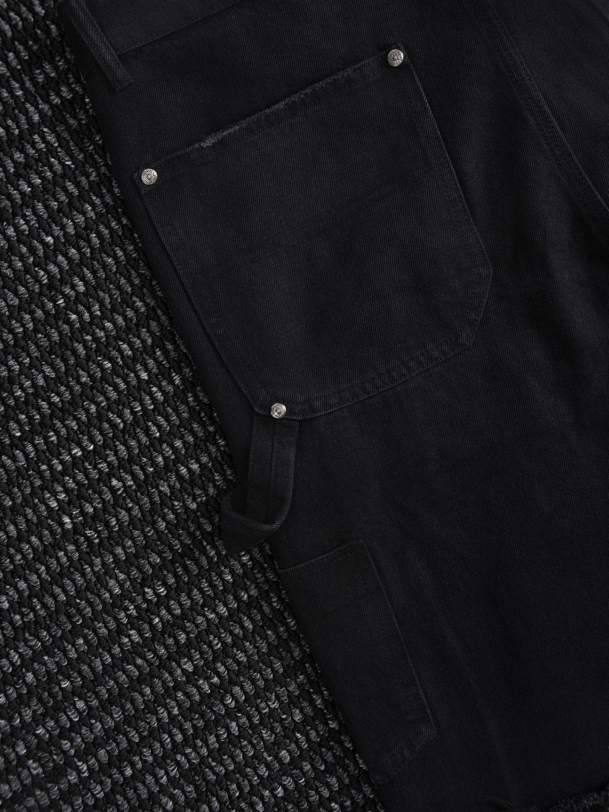 Chrome Hearts Black Utility Shorts — detail