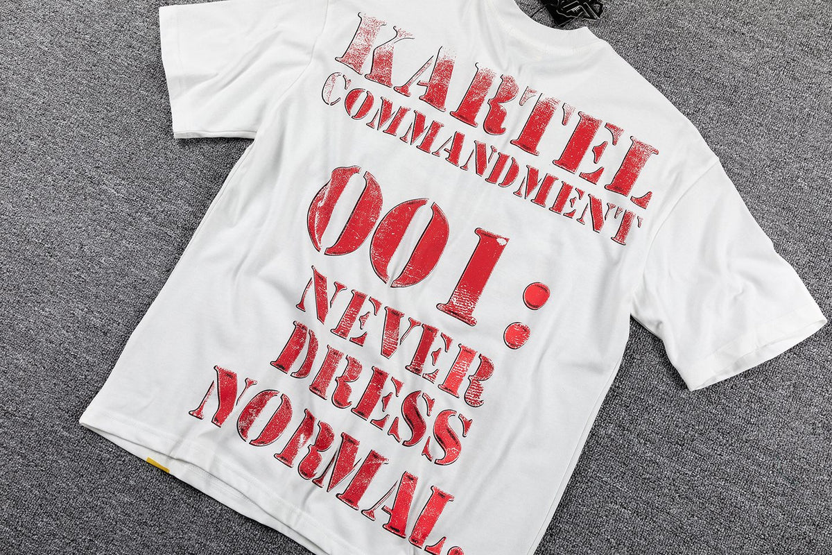 GUAPI Kartel Commandment Graphic T-Shirt — detail