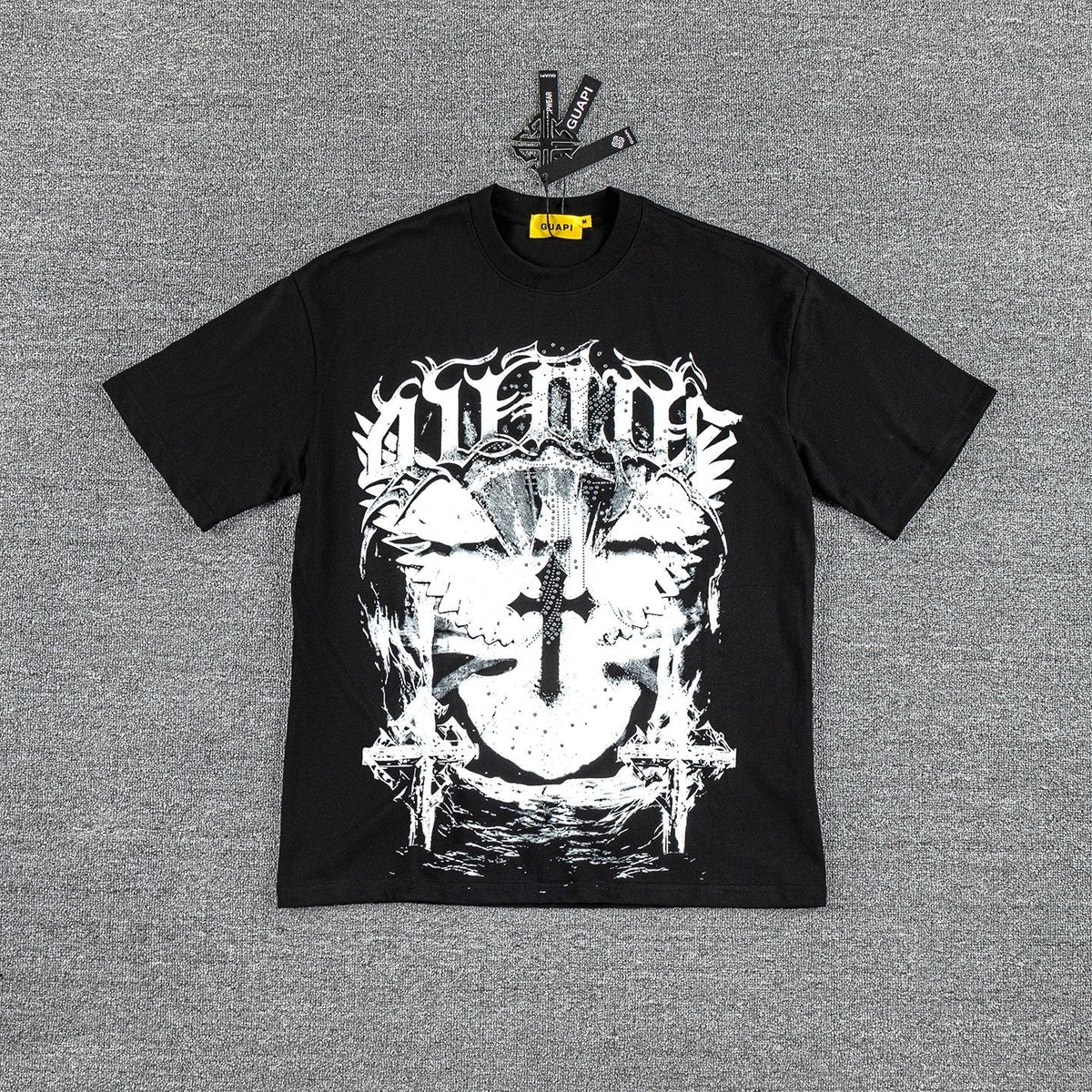 GUAPI Distressed Graphic T-Shirt — hero