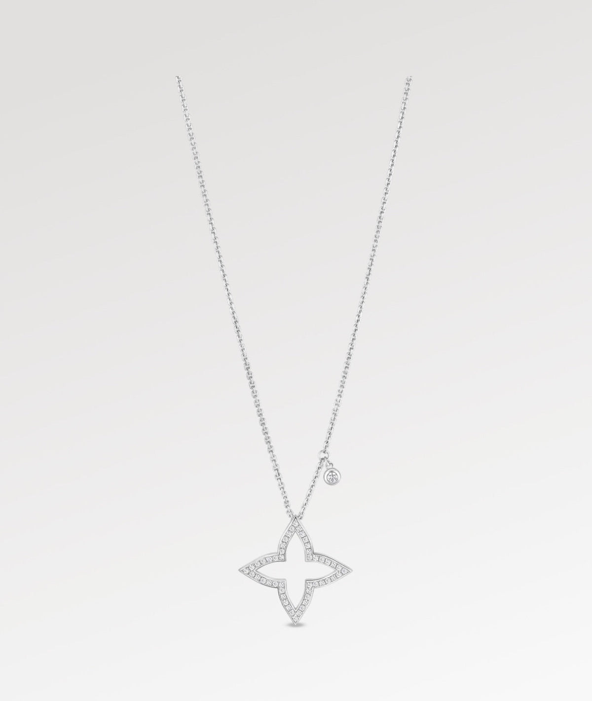 18K Louis Vuitton Blossom Pendant Necklace