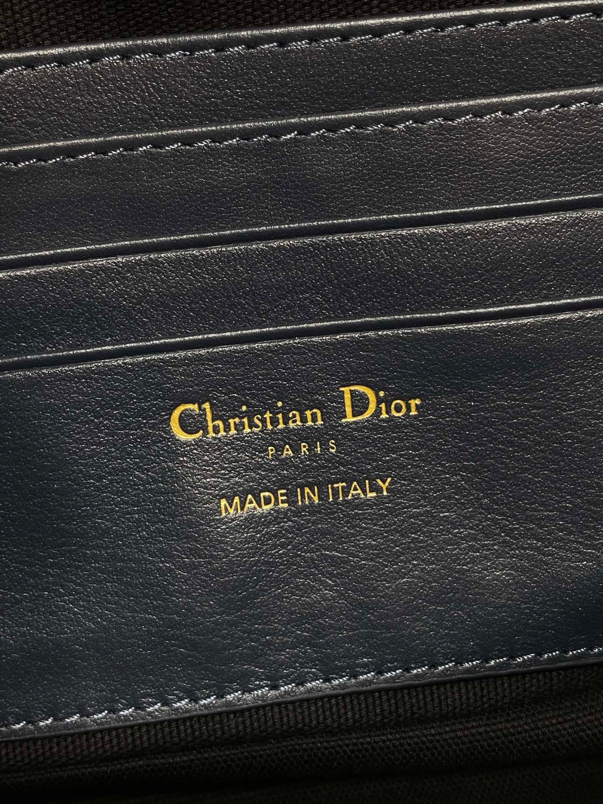 DIOR 25S 30 MONTAIGNE AVENUE BAG 23 IN BLUE CANVAS  OBLIQUE JACQUARD