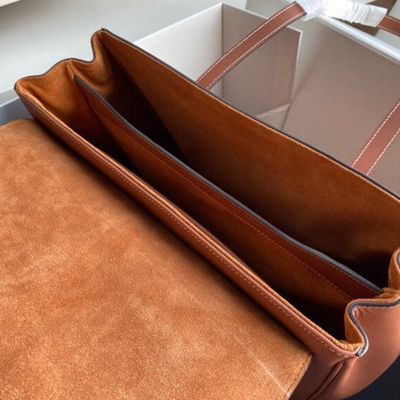 CELINE SOFT BAG 38 SMOOTH CALFSKIN TAN