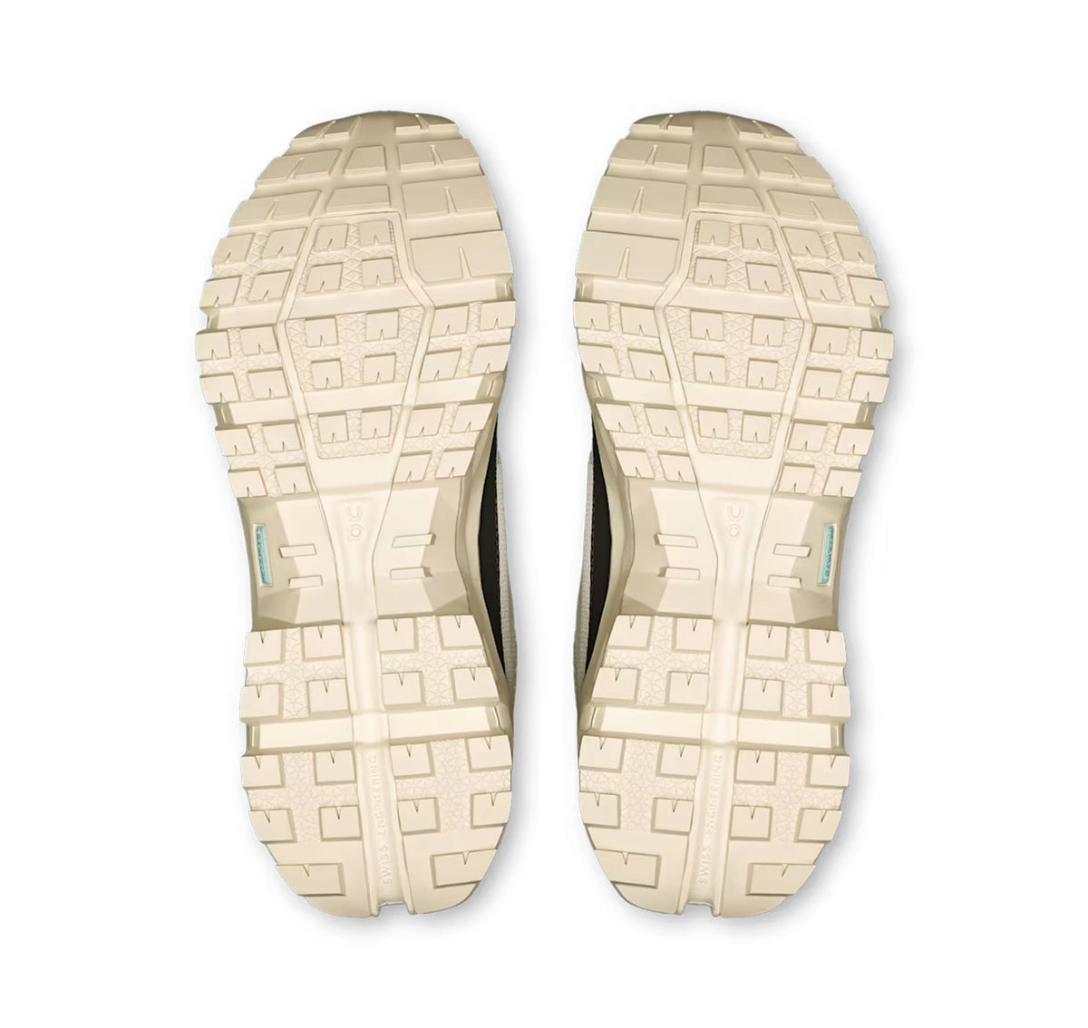 On Women's Cloudrock Low Waterproof Ivory Hiking Shoes