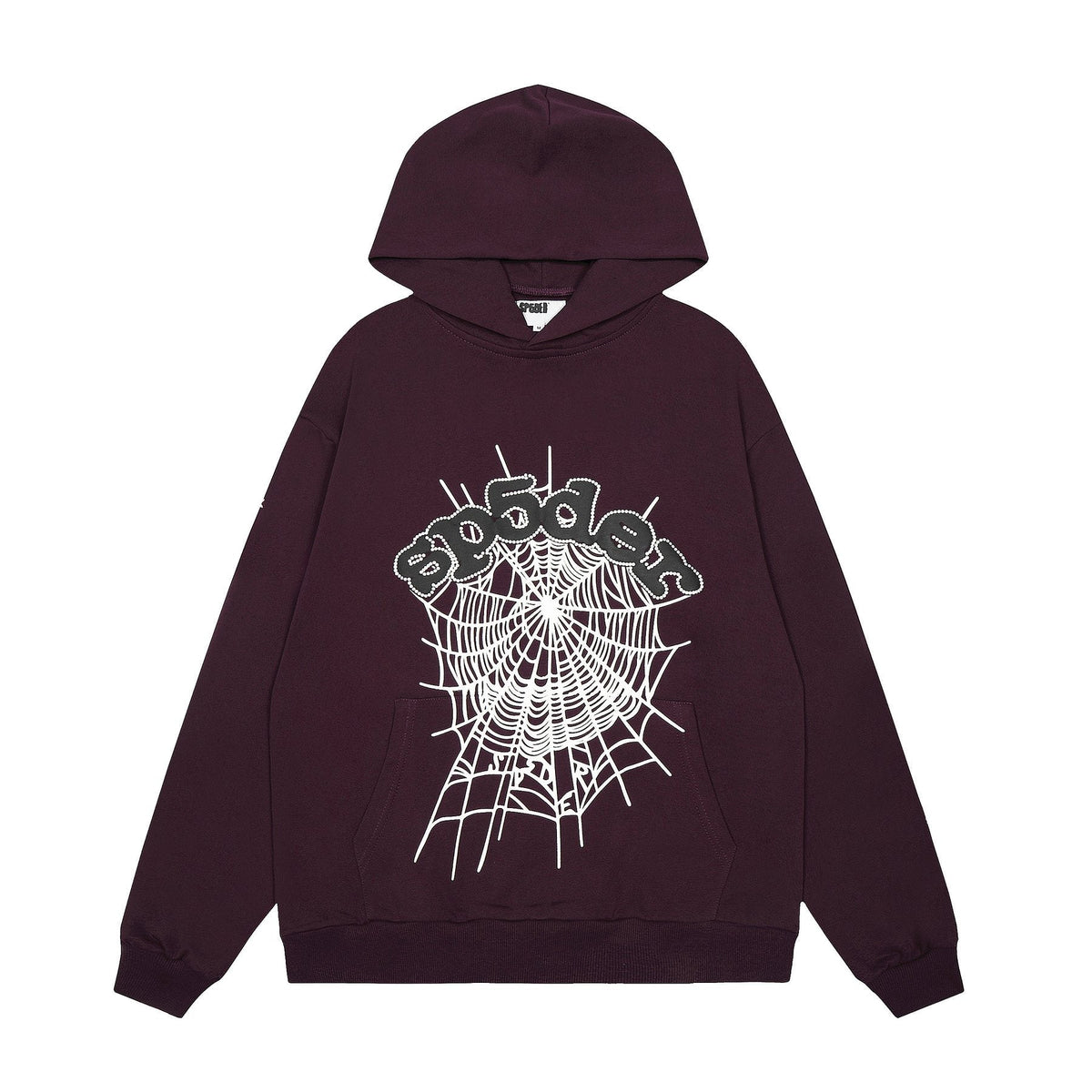Sp5der Spiderweb Graphic Pullover Hoodie — hero