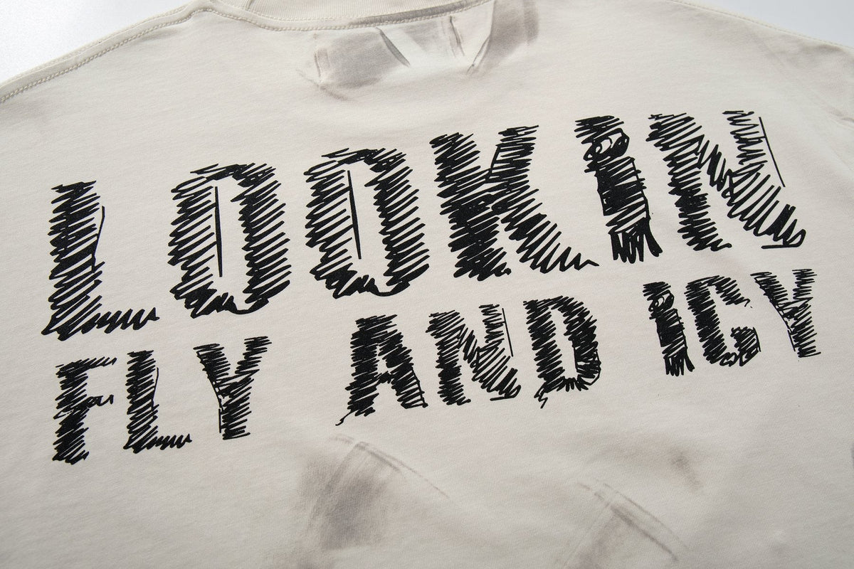 BKYS Revival Lookin Fly and Icy Graphic T-Shirt — detail