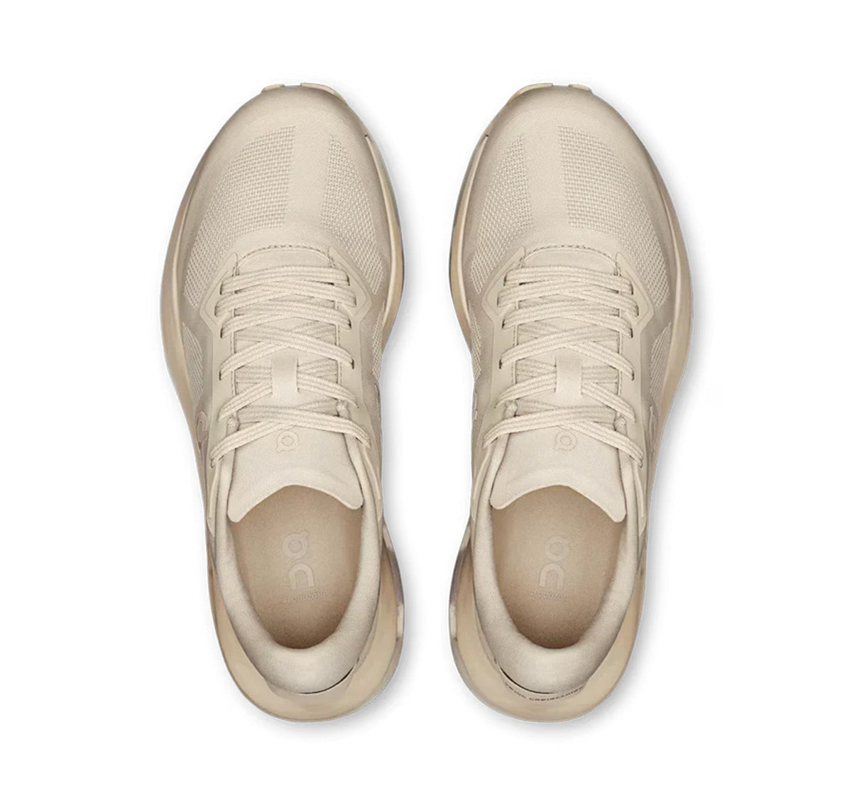 On Women's Cloudzone Pearl/Truffle Lifestyle Sneakers
