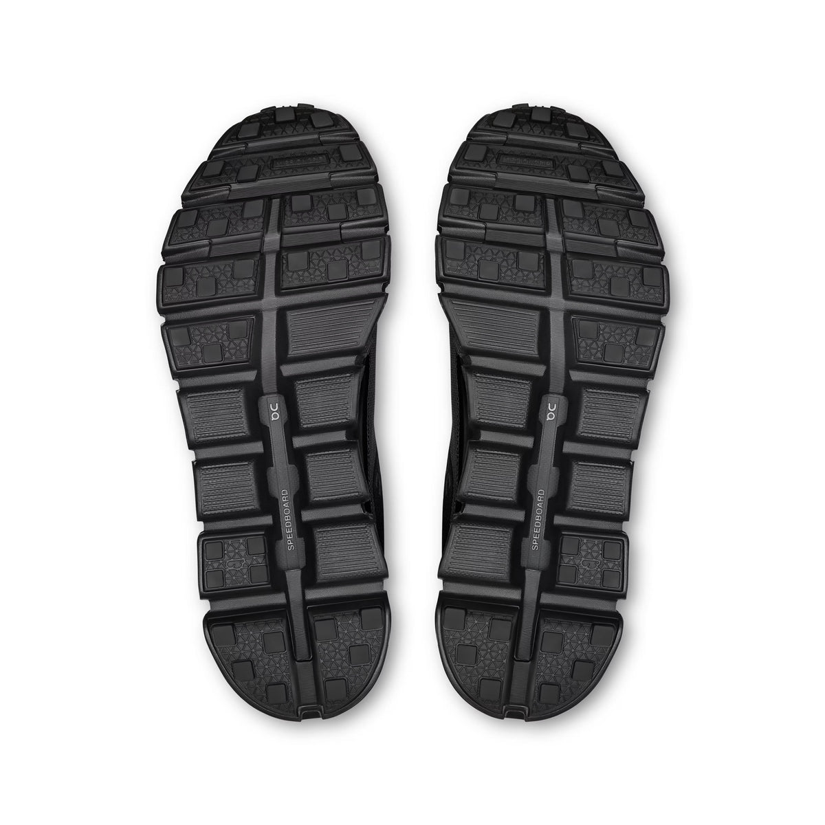 On Men's Cloud 6 Geo Waterproof Black/Black Lifestyle Sneakers